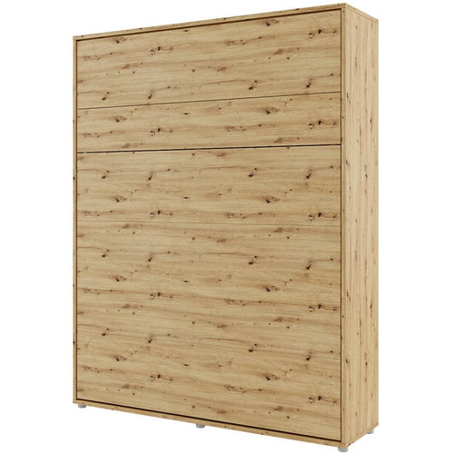 Letto a Scomparsa con meccanismo pneumatico Bed Concept Verticale Quercia, 160 x 200 cm (1)