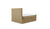 Letto Boxspring con contenitore in velluto Candys Nube (1)