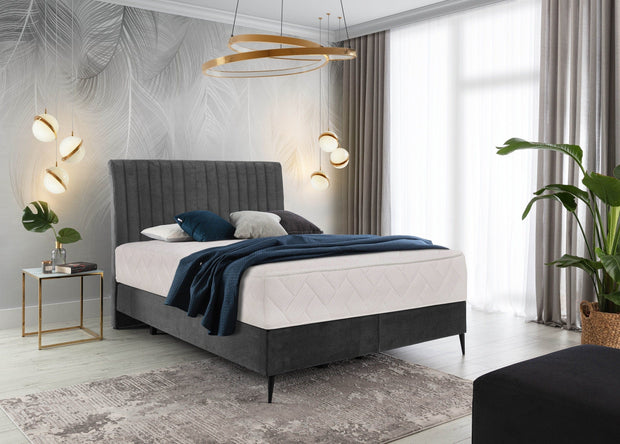 Letto Boxspring in velluto Blanks Nube (3)
