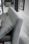 Letto contenitore in tessuto Brak Grigio, 200 x 160 cm (3)