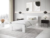 Letto in legno Matilda Bianco (2)