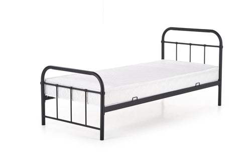 Halmar Letto in metallo Lina Nero