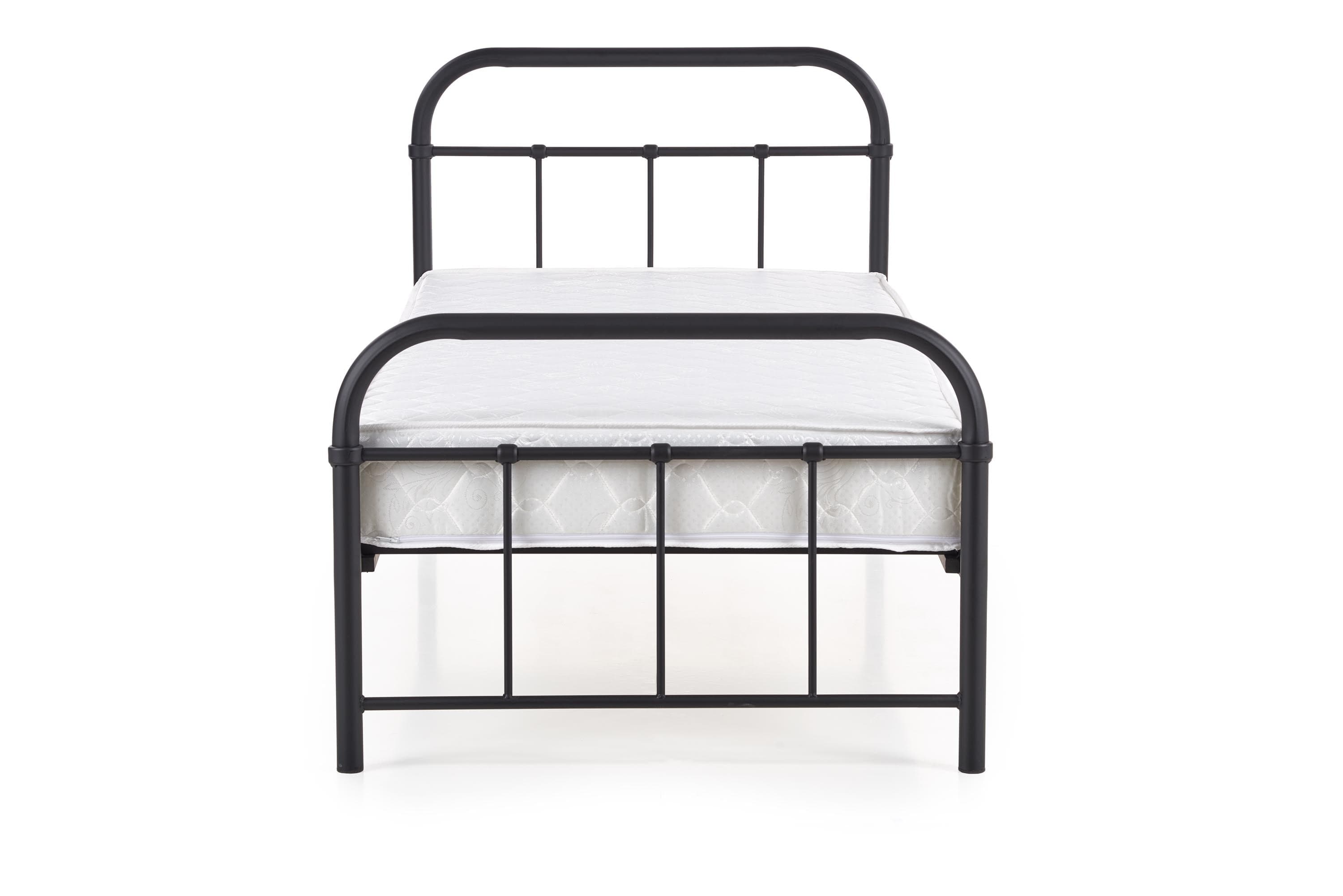 Halmar Letto in metallo Lina Nero