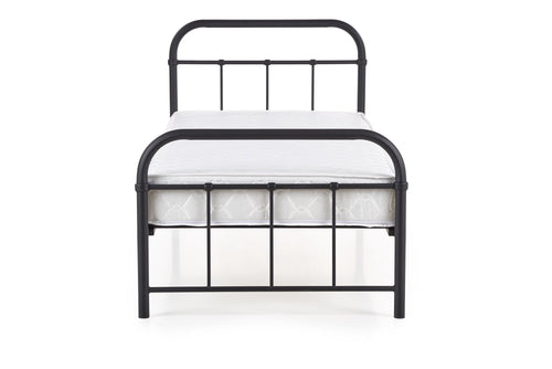 Halmar Letto in metallo Lina Nero
