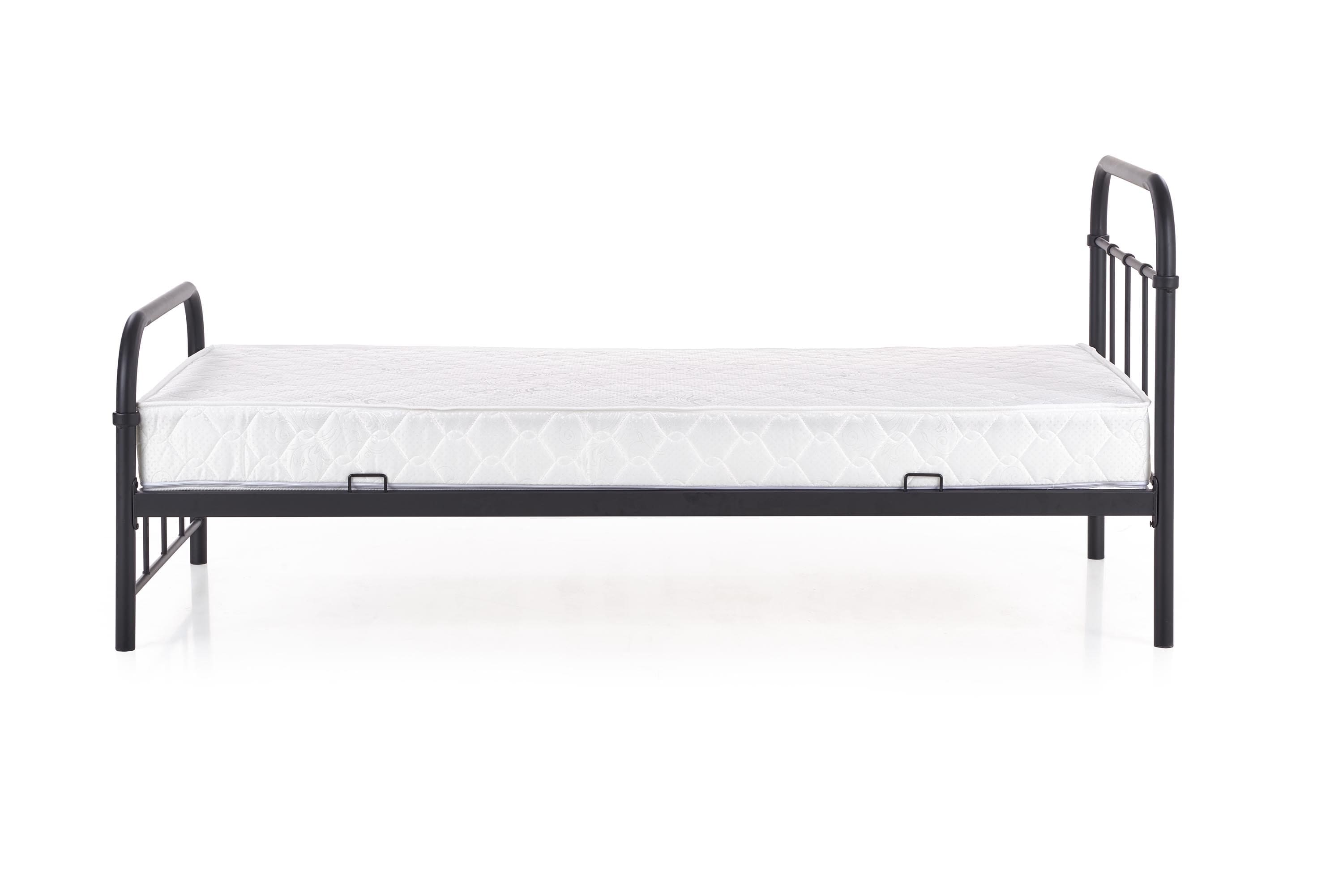 Halmar Letto in metallo Lina Nero