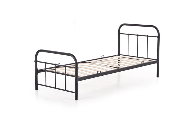 Halmar Letto in metallo Lina Nero