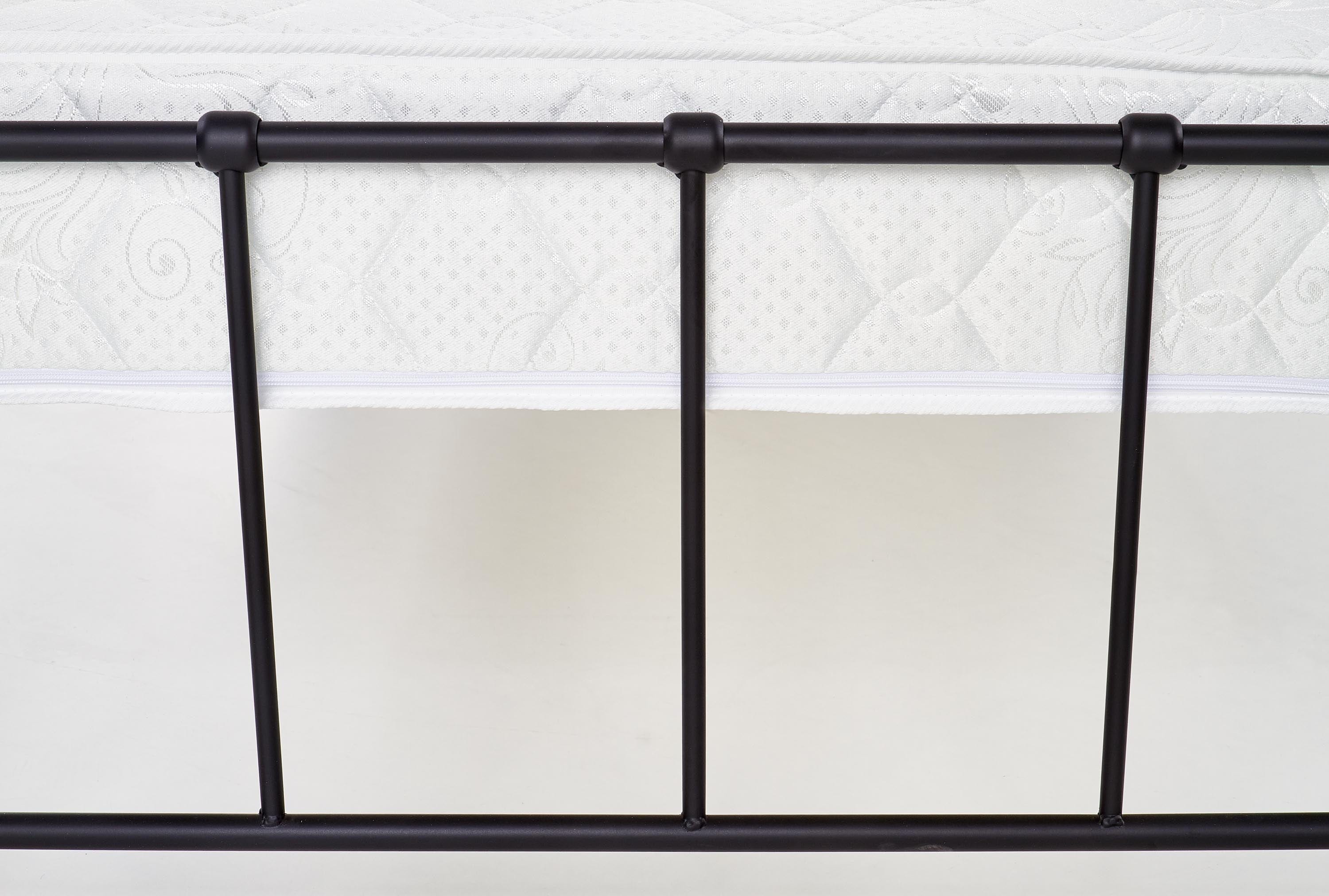 Letto in metallo Lina Nero (4)