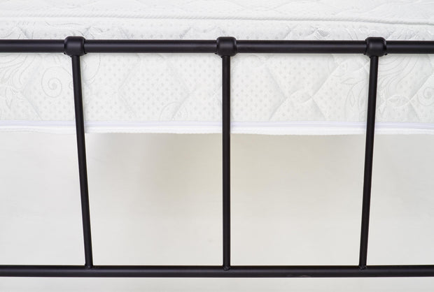 Letto in metallo Lina Nero (4)