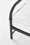 Halmar Letto in metallo Lina Nero
