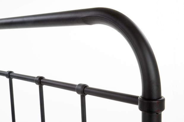 Halmar Letto in metallo Lina Nero