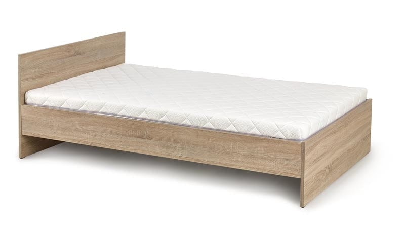 Letto in truciolato Liamis Loz Quercia