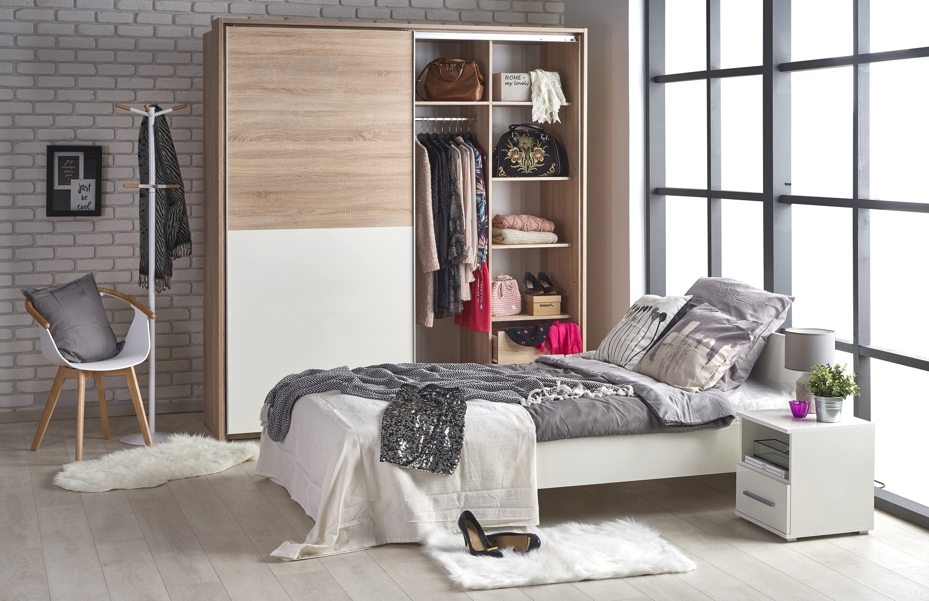 Halmar Letto in truciolato Lima Bianco