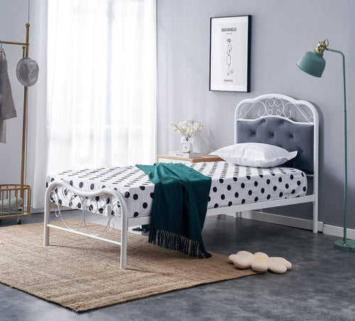 Halmar Letto in velluto Fabrizia Bianco