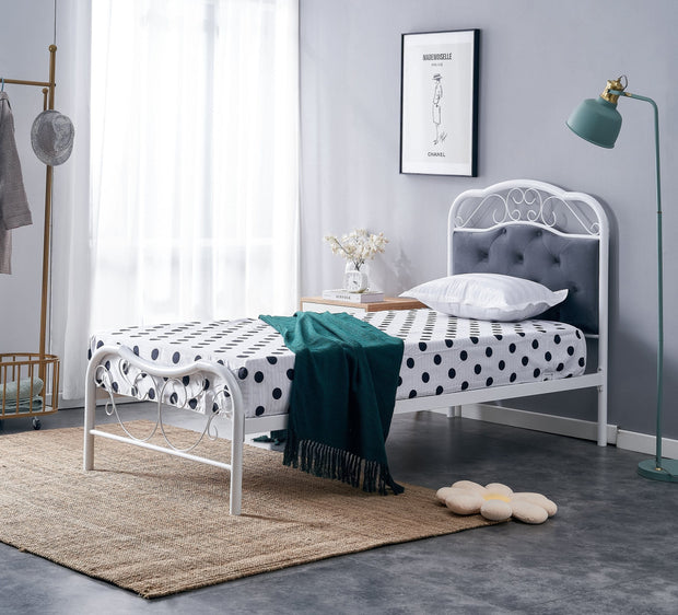 Halmar Letto in velluto Fabrizia Bianco