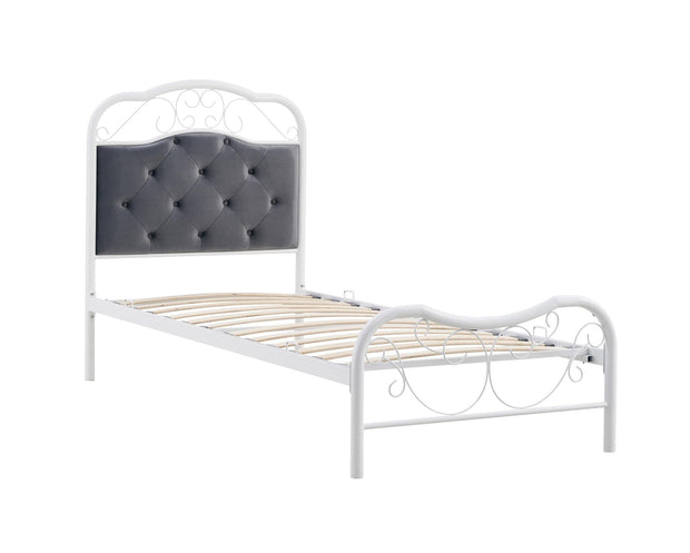 Halmar Letto in velluto Fabrizia Bianco