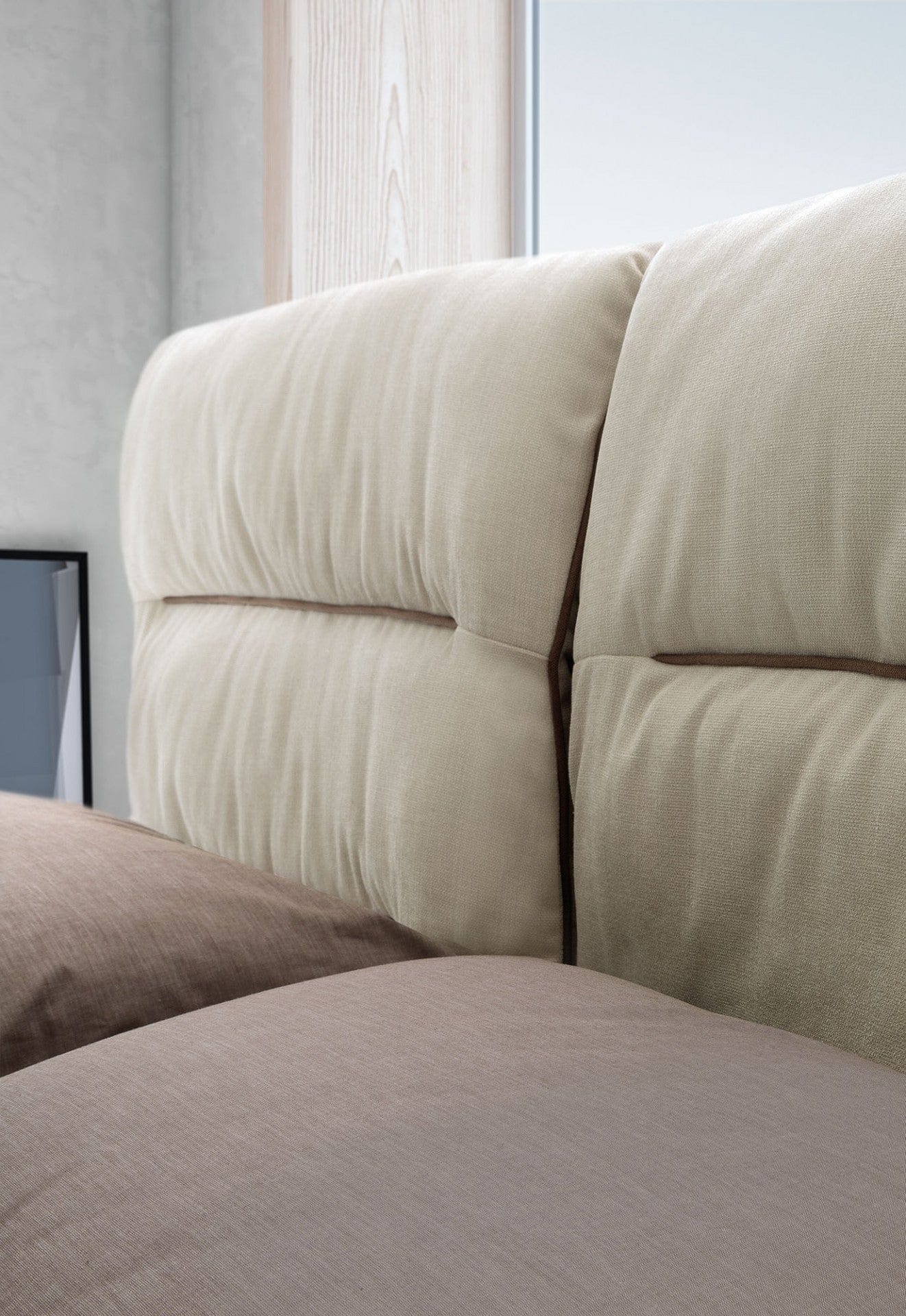 Letto matrimoniale Adamy Crema (2)