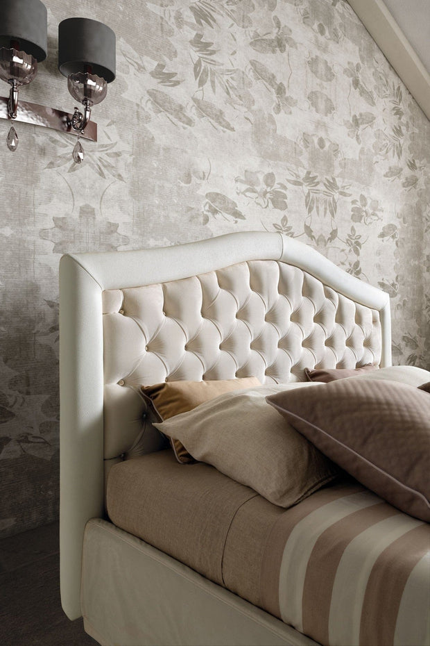 Letto matrimoniale con contenitore Damati Avorio (2)