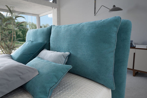 Letto matrimoniale con contenitore Fristyle Blu (4)