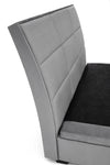Halmar Letto matrimoniale con contenitore in velluto Continental 2 Grigio