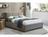 Letto matrimoniale con contenitore in velluto Maison Beige & SMP-PAT-MAISON-VELVET-BEIGE