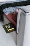Letto matrimoniale con contenitore Inster Grigio (2)