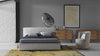 Letto matrimoniale con contenitore Ipama Beige & LCMFIT-PAT-TAP-IPANEMA & LCMFIT-PAT-TAP-IPANEMA