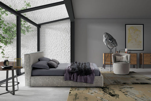 Letto matrimoniale con contenitore Ipama Beige (1) & LCMFIT-PAT-TAP-IPANEMA
