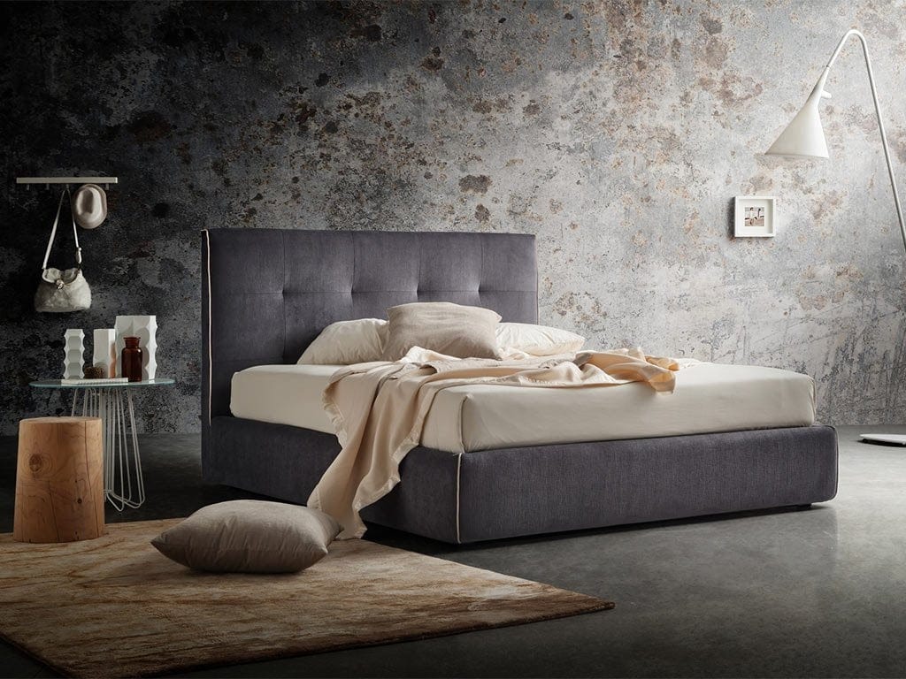 Letto matrimoniale con contenitore Lovis Grigio (6)