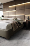 Letto matrimoniale con contenitore Somieris Floor Cappuccino (1)