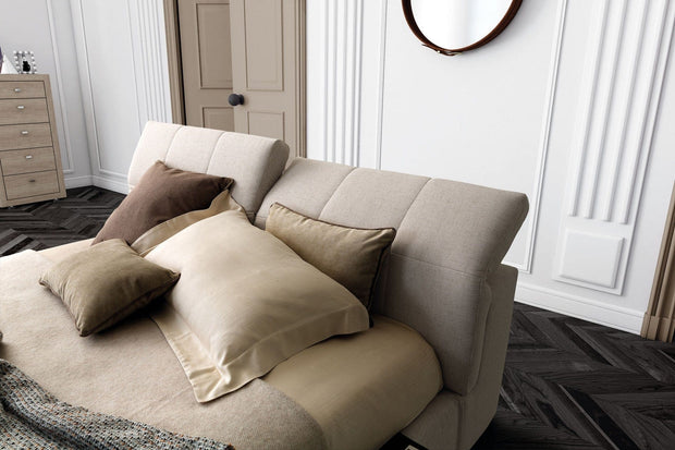 Letto matrimoniale con contenitore Town Cappuccino (2)