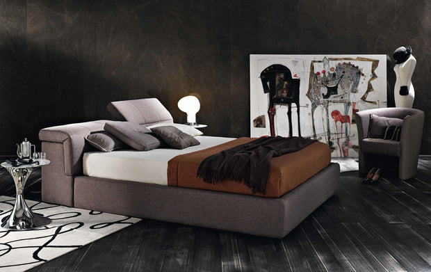 Letto matrimoniale con contenitore Town Cappuccino (4)
