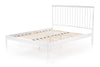 Letto matrimoniale in ferro Brendani Bianco (3)