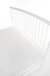 Letto matrimoniale in ferro Brendani Bianco (4)