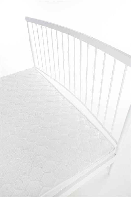 Letto matrimoniale in ferro Brendani Bianco (4)