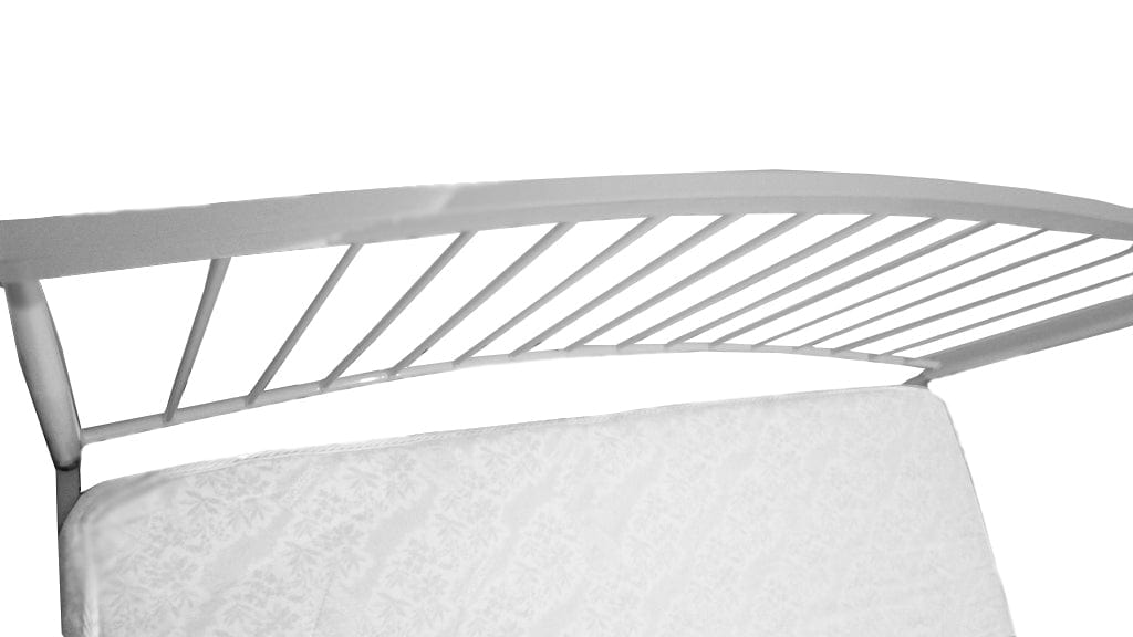 Letto matrimoniale in ferro Brendani Bianco (6)