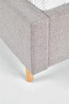 Letto matrimoniale in tessuto Doriana Grigio (6)