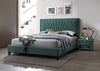 Letto matrimoniale in velluto Angelo Verde & SMPBBT-61027-PAT-ANGELO-VELVET-EMERALD-GREEN