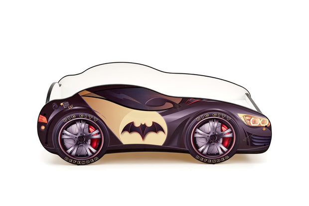 Halmar Letto per bambini Batcar Nero
