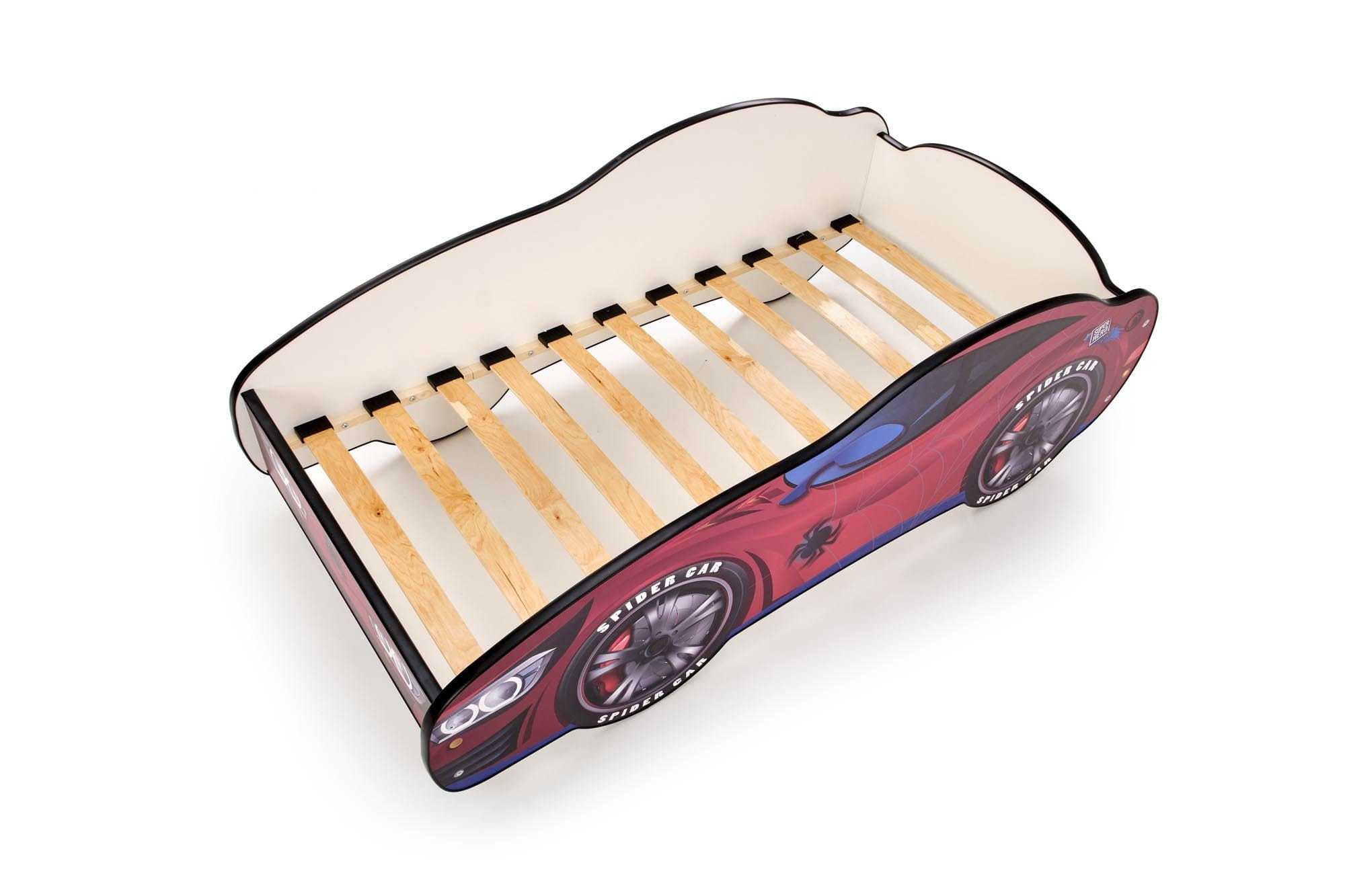 Halmar Letto per bambini Spidercar Rosso