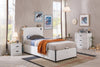 Letto pieghevole con contenitore per ragazzi Bianco-200 x 100 cm (2)