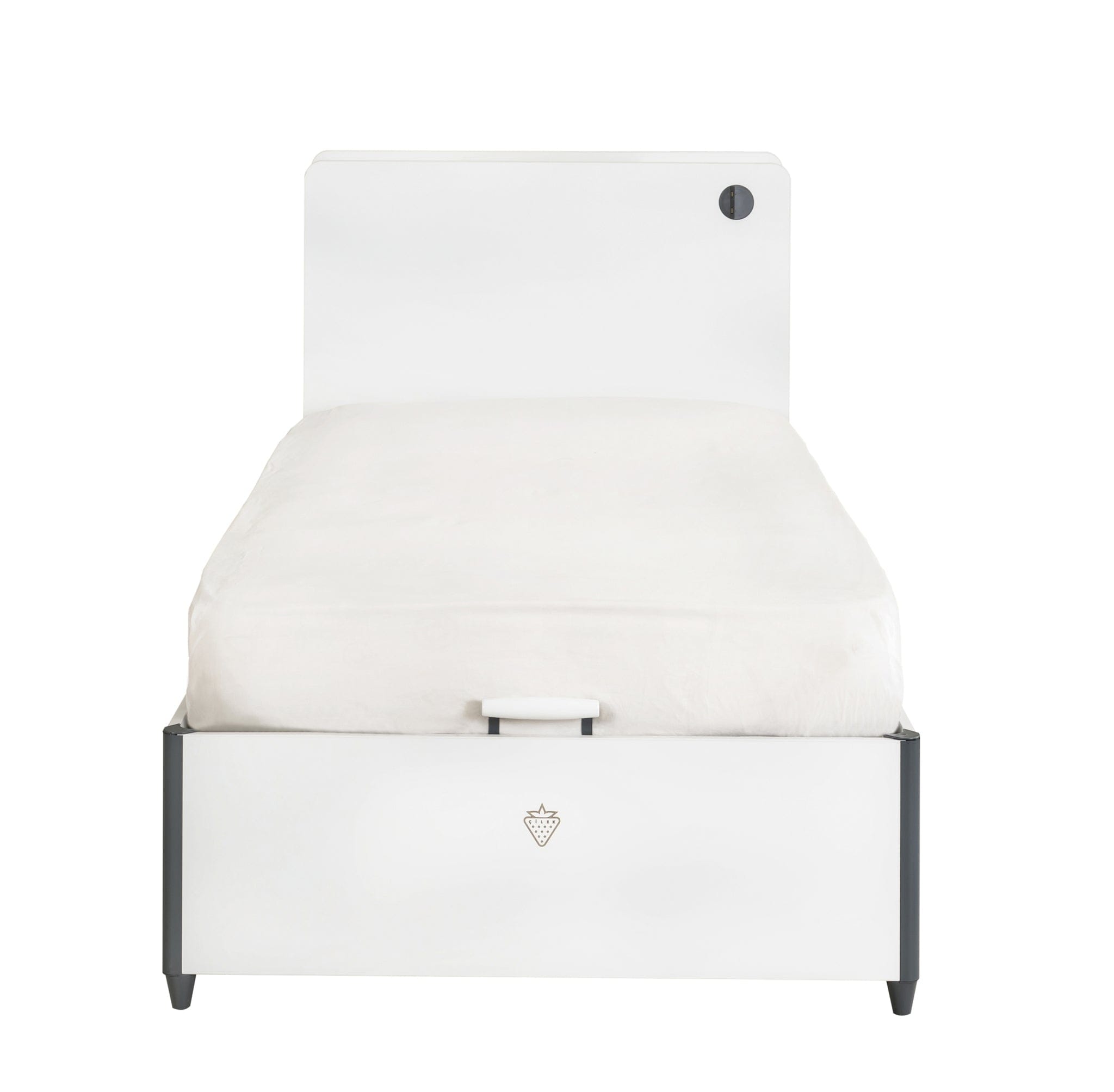 Letto pieghevole con contenitore per ragazzi Bianco-200 x 100 cm (6)
