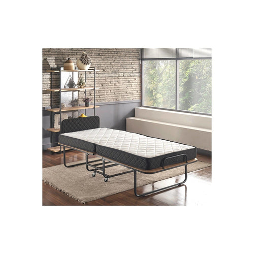 Letto Pieghevoli con materasso Katla Nero