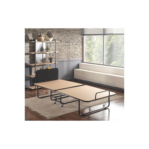 Letto Pieghevoli con materasso Katla Nero (1)