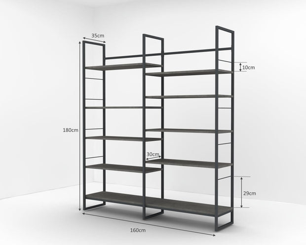 Libreria Kary Grigio (3)