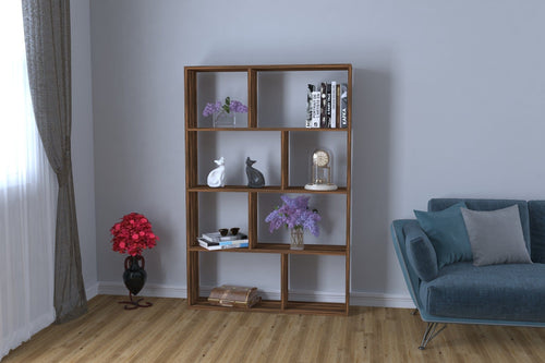 Libreria Plaid Marrone