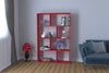 Libreria Plaid Rosso