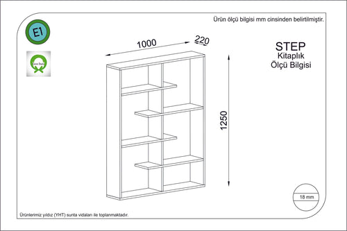 Libreria Step Rosso (1)