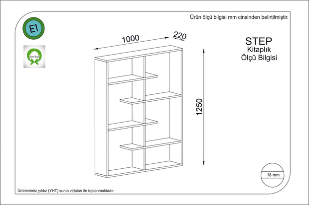 Libreria Step Rosso (1)