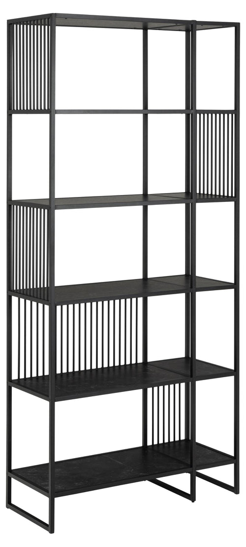 Actona Libreria Strington Nero