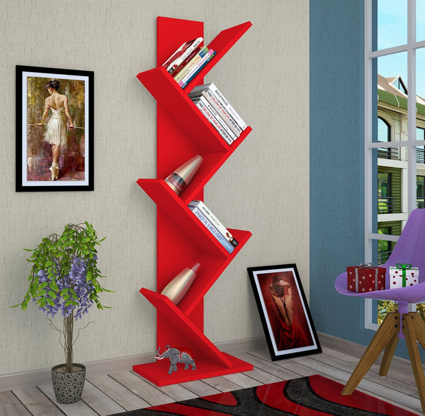 Libreria Tree Rosso